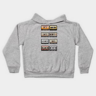 Cassette Tape With Greatest Songs - Music Lover Gift - Music Gift - Music Teacher Gift - Musician Gift Best - Cassette Tape Retro Music Gift Kids Hoodie